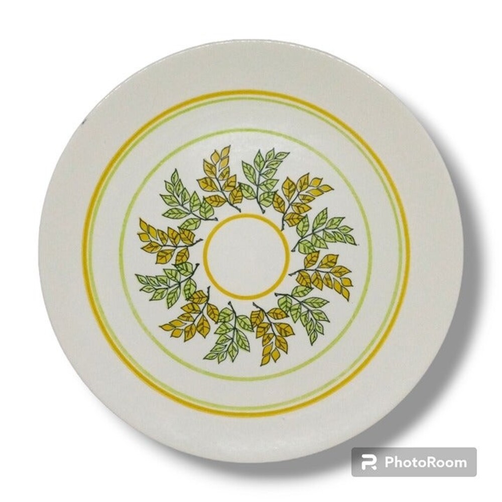 Taylor Smith Taylor Ironstone Serving Platter-Mint Pattern-MCM-Made in USA
